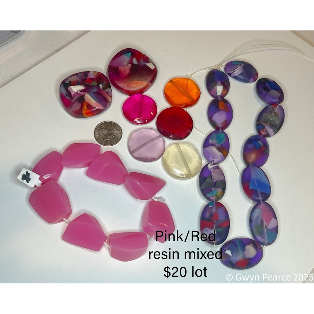 Colorful Resin Beads Set
